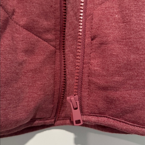 Three Dots Rose Ladies' Quilted Knit Full-Zip Fleece Jacket Size Medium - Picture 4 of 9